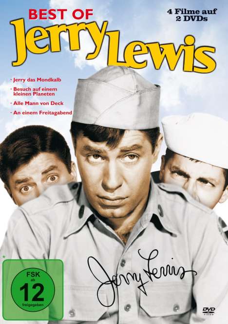 Jerry Lewis - Best of Jerry Lewis (4 Filme auf 2 DVDs), 2 DVDs