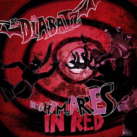 As Diabatz: Nightmares In Red (Limited-Edition) (Black And Red Marbled Vinyl), 1 LP und 1 CD