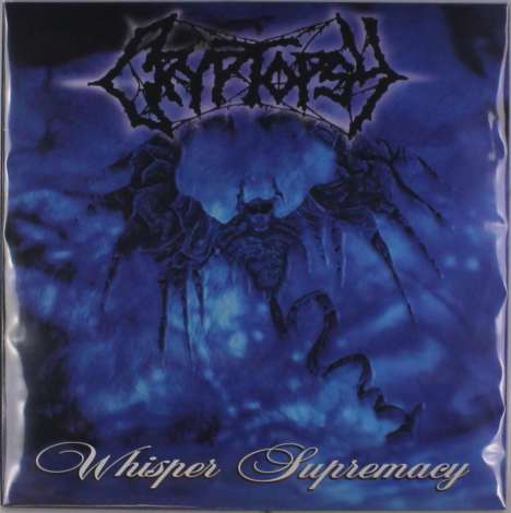 Cryptopsy: Whisper Supremacy (2021 Reissue) (Limited Edition) (Royal Blue with Black &amp; White Splatter Vinyl), LP
