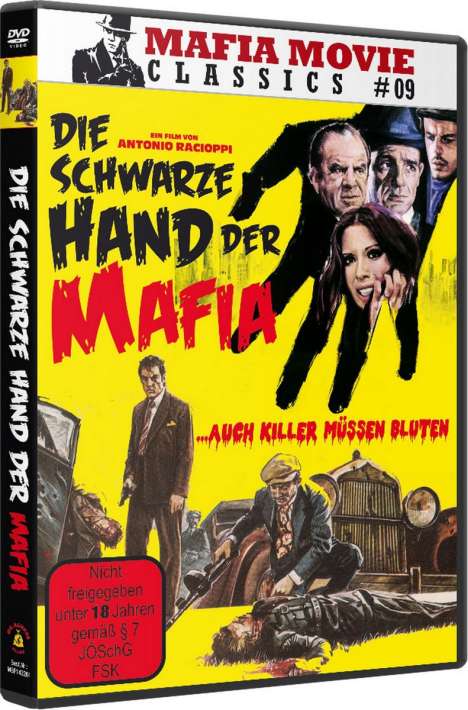 Die schwarze Hand der Mafia ... auch Killer müssen bluten, DVD
