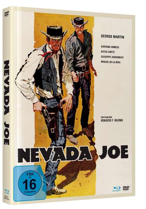 Nevada Joe (Blu-ray &amp; DVD im Mediabook), 1 Blu-ray Disc und 1 DVD