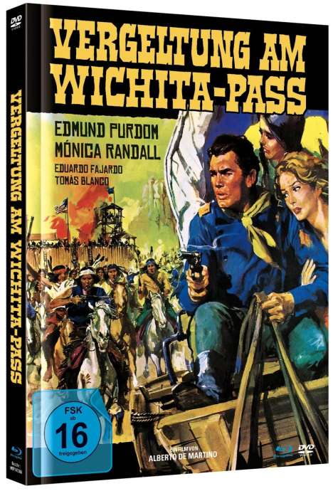 Vergeltung am Wichita-Pass (Blu-ray &amp; DVD im Mediabook), 1 Blu-ray Disc und 1 DVD