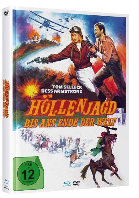 Höllenjagd bis ans Ende der Welt (Blu-ray &amp; DVD im Mediabook), 1 Blu-ray Disc und 1 DVD