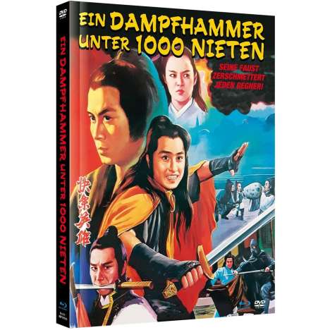 Ein Dampfhammer unter 1000 Nieten (Blu-ray &amp; DVD im Mediabook), 1 Blu-ray Disc und 1 DVD
