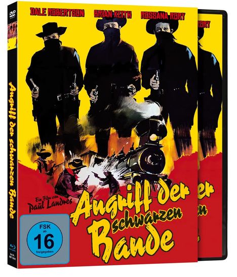 Angriff der schwarzen Bande (Blu-ray &amp; DVD), 1 Blu-ray Disc und 1 DVD