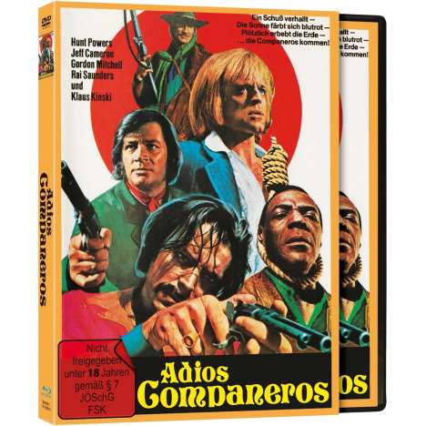 Adios Companeros (Blu-ray &amp; DVD), 1 Blu-ray Disc und 1 DVD