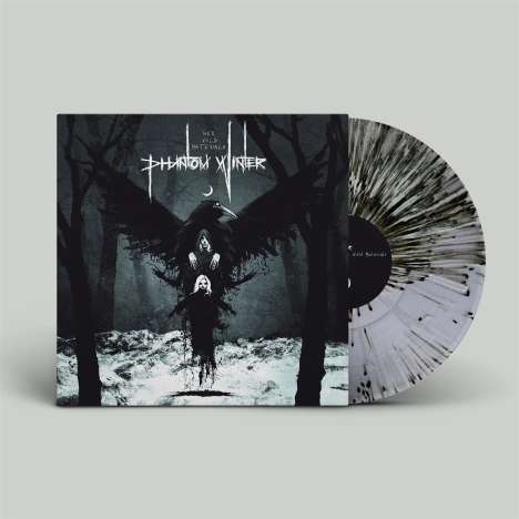 Phantom Winter: Her Cold Materials (Clear W/ Black &amp; White Splatter Vinyl), LP