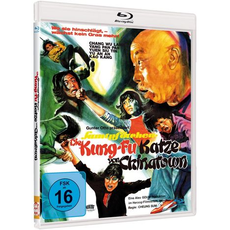 Samtpfötchen - Die Kung Fu-Katze von Chinatown (Blu-ray), Blu-ray Disc