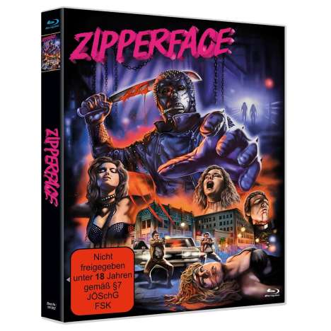 Zipperface (Blu-ray), Blu-ray Disc