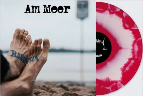 Rantanplan: Am Meer EP (Limited Indie Edition) (Red &amp; White Inside Out Vinyl), Single 7"