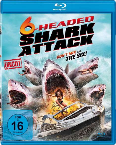 6-Headed Shark Attack (Blu-ray), Blu-ray Disc