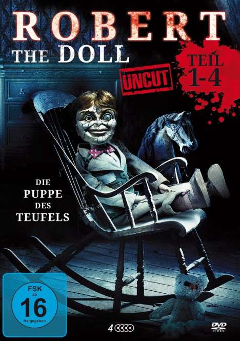 Robert the Doll 1-4, 4 DVDs