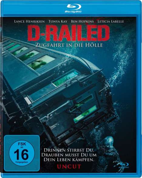 D-Railed - Zugfahrt in die Hölle (Blu-ray), Blu-ray Disc
