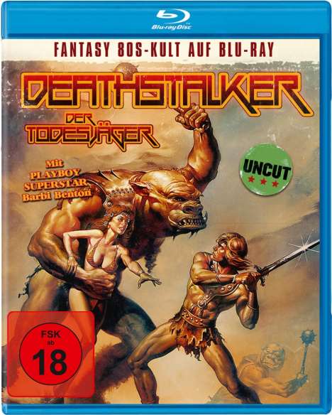 Deathstalker - Der Todesjäger (Blu-ray), Blu-ray Disc