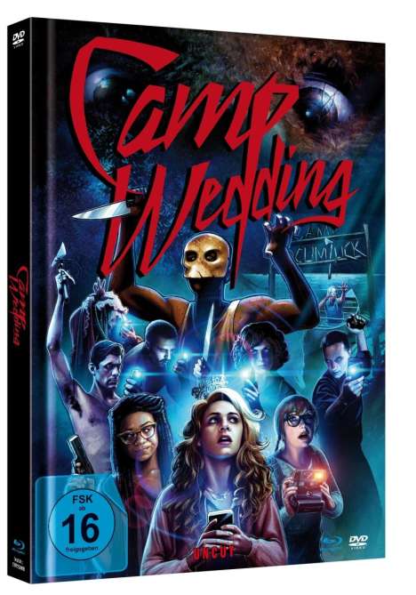 Camp Wedding (Blu-ray &amp; DVD im Mediabook), 1 Blu-ray Disc und 1 DVD