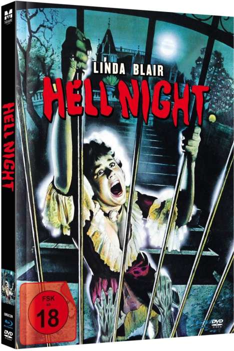 Hell Night (Blu-ray &amp; DVD im Mediabook), 1 Blu-ray Disc und 1 DVD