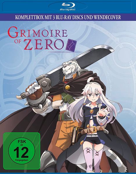 Grimoire of Zero (Komplettbox) (Blu-ray), 3 Blu-ray Discs