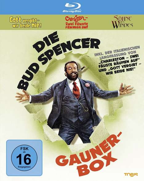 Die Bud Spencer Gauner Box (Blu-ray), 3 Blu-ray Discs