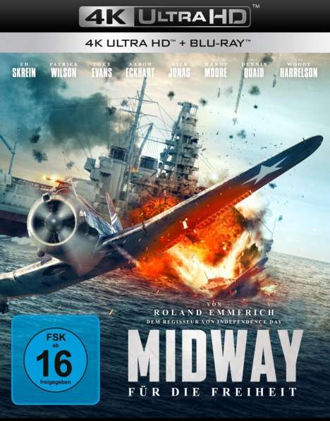Midway (Ultra HD Blu-ray &amp; Blu-ray), 1 Ultra HD Blu-ray und 1 Blu-ray Disc