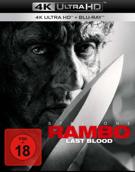 Rambo - Last Blood (Ultra HD Blu-ray &amp; Blu-ray), 1 Ultra HD Blu-ray und 1 Blu-ray Disc