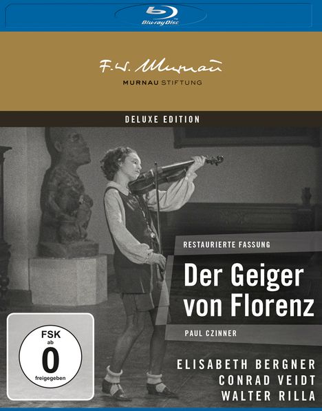 Der Geiger von Florenz (Blu-ray), Blu-ray Disc