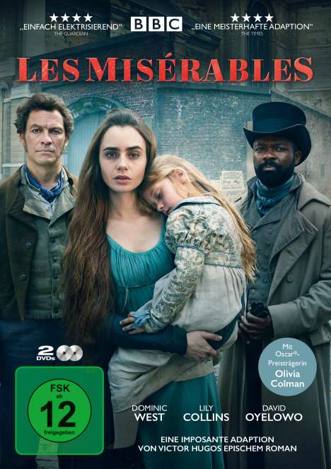 Les Misérables (2018), 2 DVDs