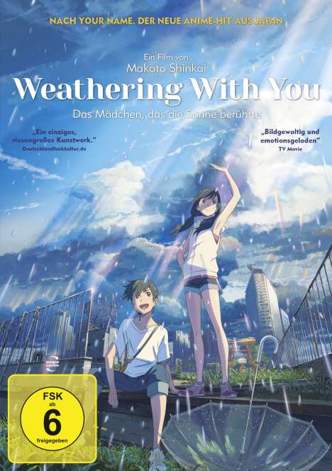 Weathering With You - Das Mädchen, das die Sonne berührte, DVD