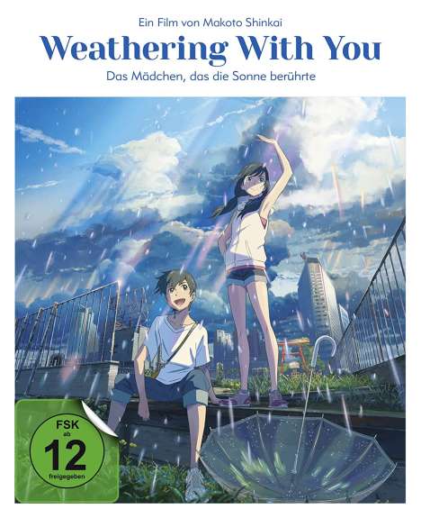 Weathering With You - Das Mädchen, das die Sonne berührte (Limited Collector's White Edition) (Blu-ray), 1 Blu-ray Disc und 1 CD