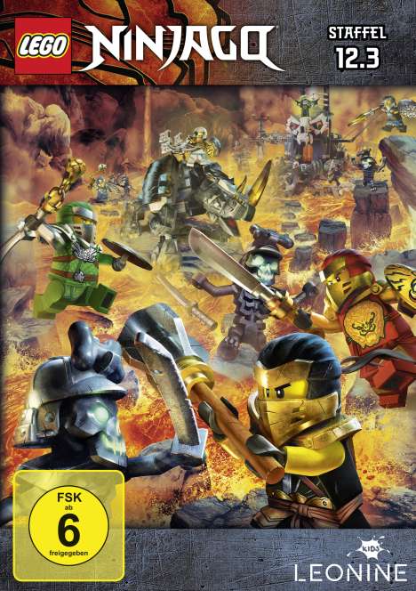 LEGO Ninjago 12 Box 3, DVD