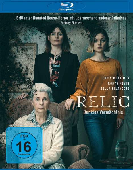 Relic (2020) (Blu-ray), Blu-ray Disc