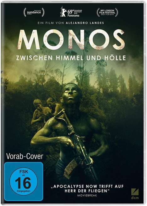 Monos - Zwischen Himmel und Hölle, DVD