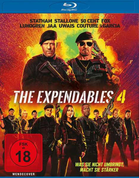 The Expendables 4 (Blu-ray), Blu-ray Disc