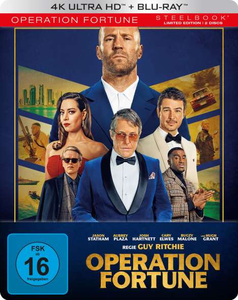 Operation Fortune (Ultra HD Blu-ray &amp; Blu-ray im Steelbook), 1 Ultra HD Blu-ray und 1 Blu-ray Disc