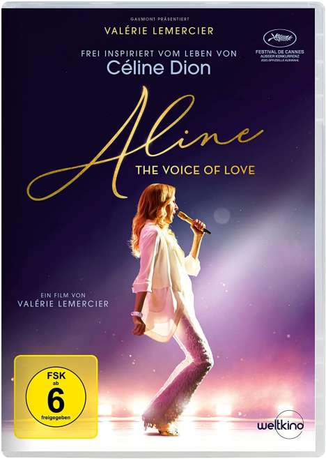 Aline - The Voice of Love, DVD