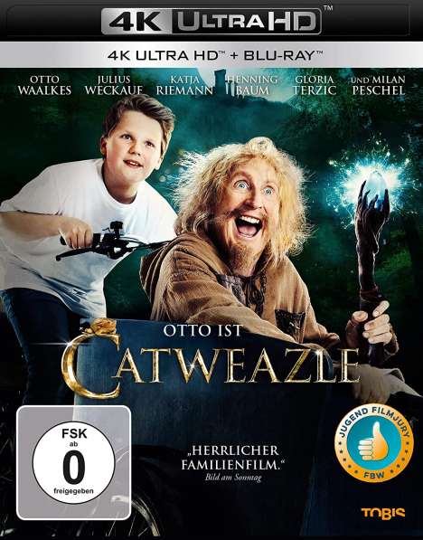 Catweazle (2021) (Ultra HD Blu-ray &amp; Blu-ray), 1 Ultra HD Blu-ray und 1 Blu-ray Disc