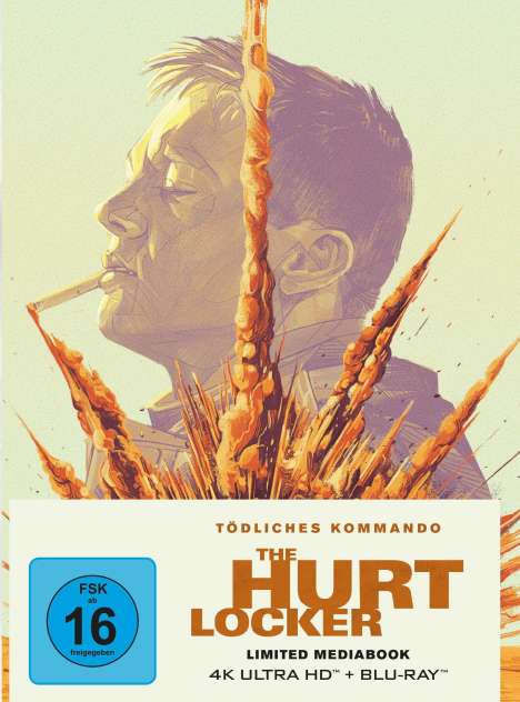 Tödliches Kommando - The Hurt Locker (Ultra HD Blu-ray &amp; Blu-ray im Mediabook), 1 Ultra HD Blu-ray und 1 Blu-ray Disc