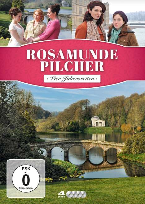Rosamunde Pilcher - Vier Jahreszeiten, 4 DVDs