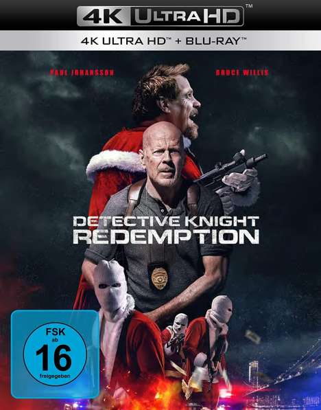 Detective Knight: Redemption (Ultra HD Blu-ray &amp; Blu-ray), 1 Ultra HD Blu-ray und 1 Blu-ray Disc