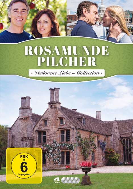 Rosamunde Pilcher: Verlorene Liebe, 4 DVDs