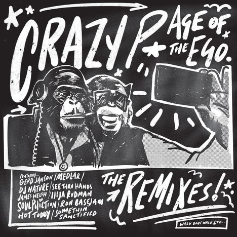 Crazy P: Age Of The Ego - Remixes, 3 LPs