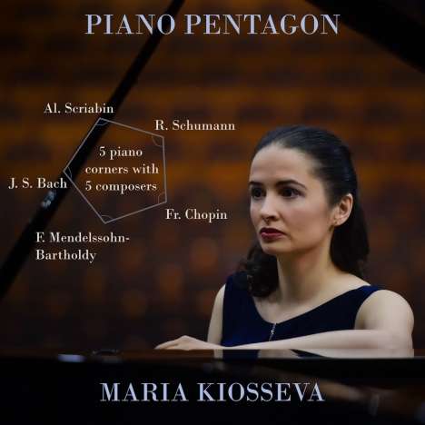 Maria Kiosseva - Piano Pentagon, CD