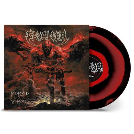 Cavalera: Morbid Visions (Limited Edition) (Red / Black Corona Vinyl), LP