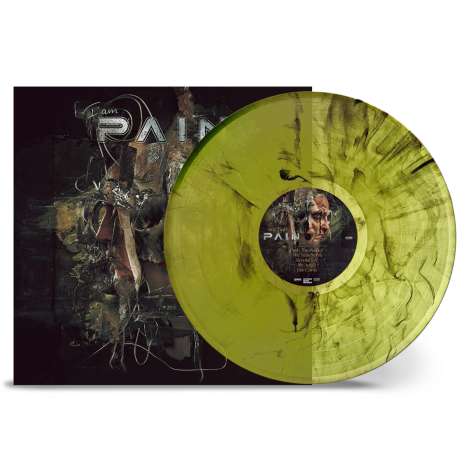 Pain: I Am (Yellow Green Transparent &amp; Black Marbled Vinyl), LP