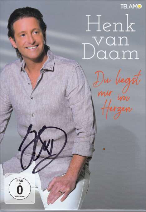 Henk Van Daam: Du liegst mir im Herzen (limitierte Fanbox), 1 CD, 1 DVD und 1 Merchandise