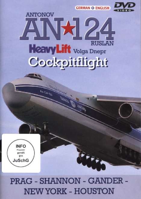 Antonov AN 124 Ruslan - Cockpitflight, DVD