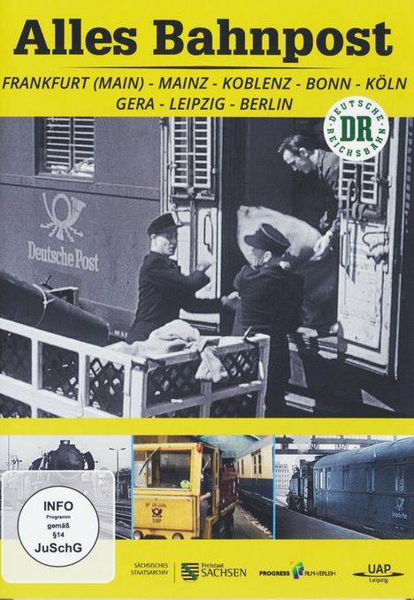 Alles Bahnpost - Frankfurt (Main) - Mainz - Koblenz - Bonn - Köln - Gera - Leipzig - Berlin, DVD