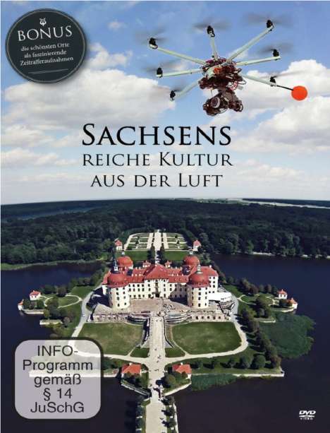 Sachsens reiche Kultur aus der Luft, DVD