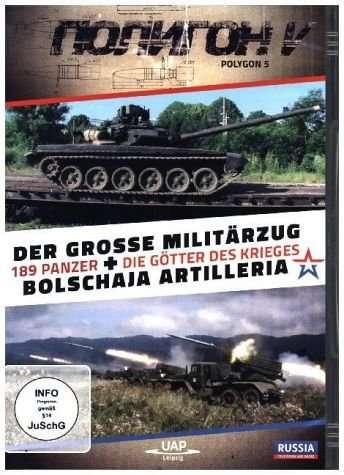 Der grosse Militärzug: 189 Panzer / Bolschaja Artilleria: Die Götter des Krieges, DVD