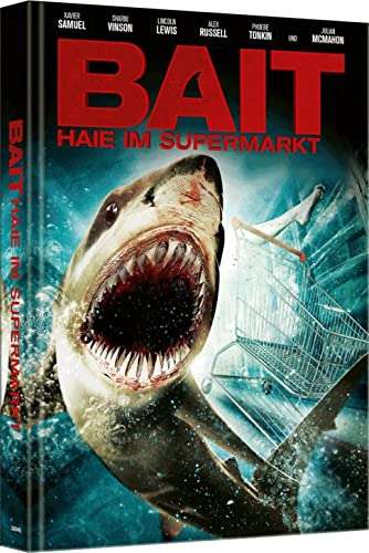 Bait - Haie im Supermarkt (3D Blu-ray &amp; DVD im Mediabook), 1 Blu-ray Disc und 1 DVD