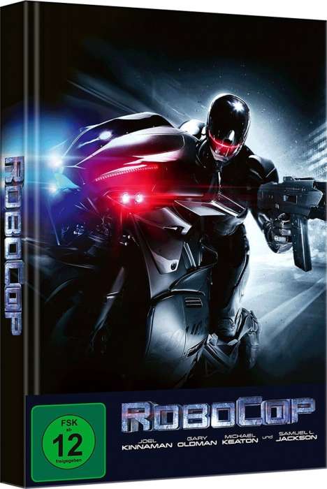 Robocop (2013) (Blu-ray &amp; DVD im Mediabook), 1 Blu-ray Disc und 1 DVD